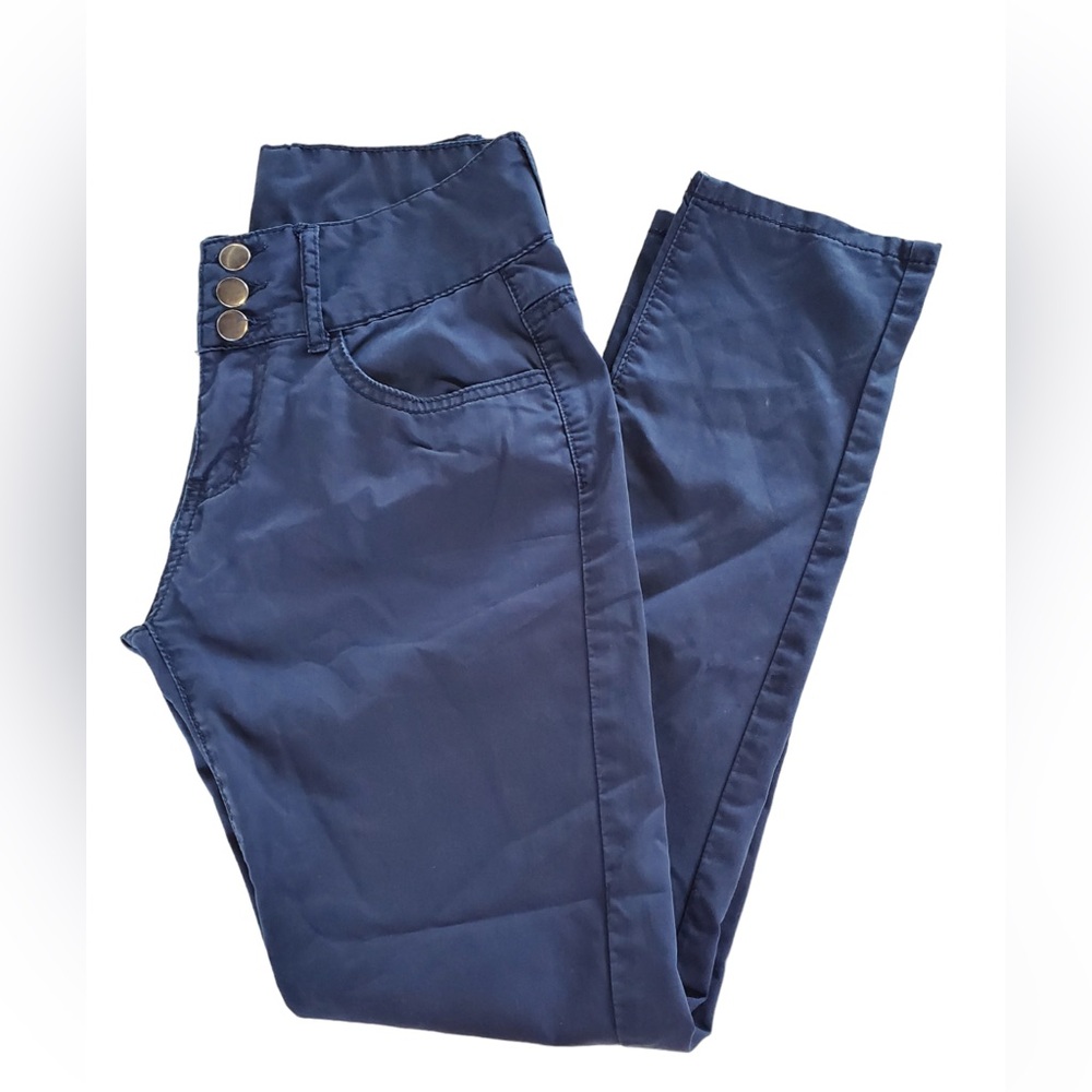 Womens Sz Small EUC Navy Slacks